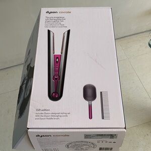 Dyson Corrale Hair Straightener in Fuchsia and Gray
